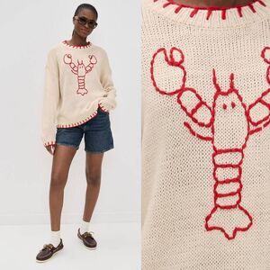 Bailey Rose Lobster Sweater XS